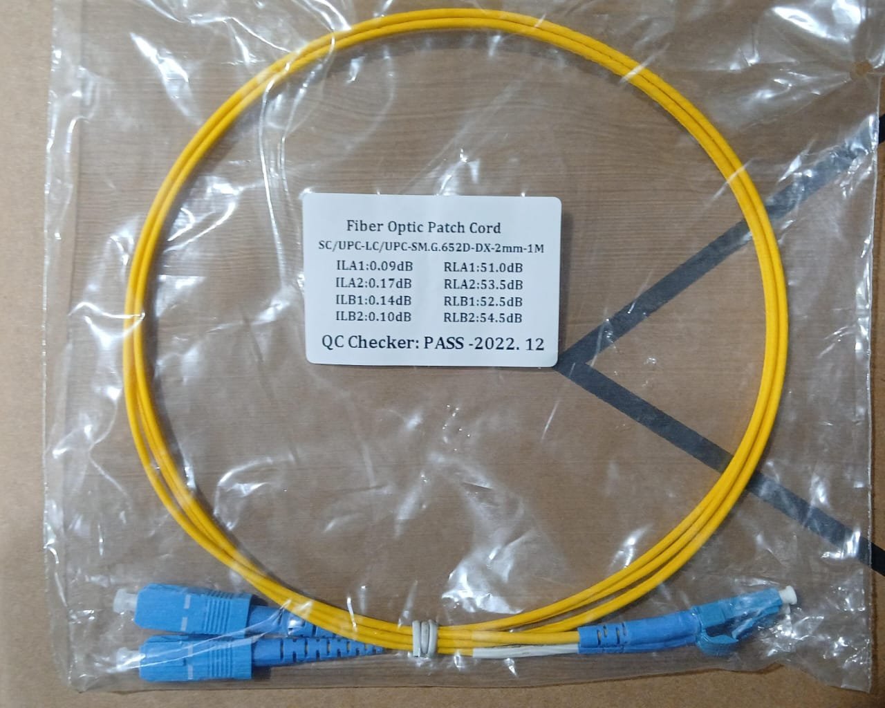 Patch Cord LC-SC-1m-SM