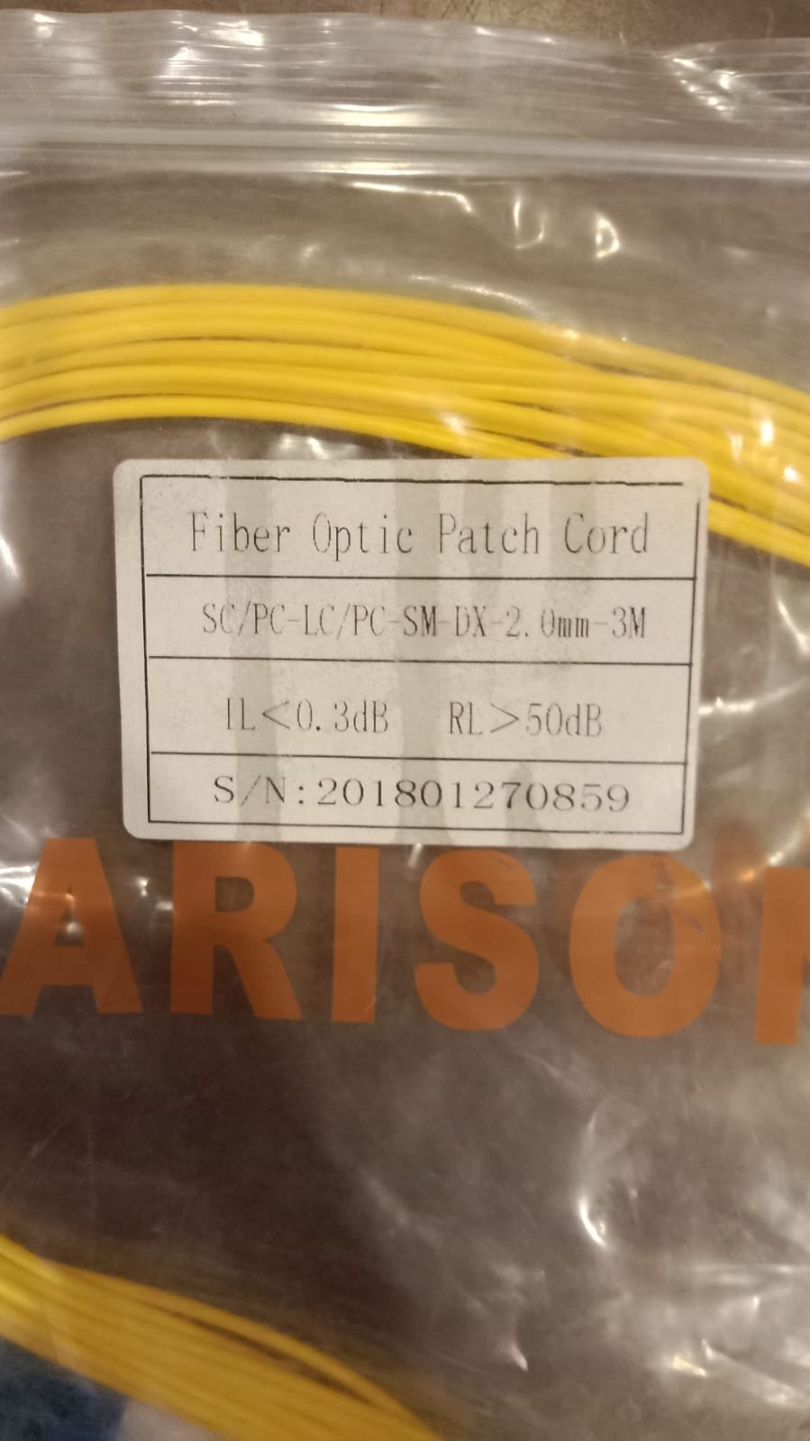 Patch Cord SC-LC-3m