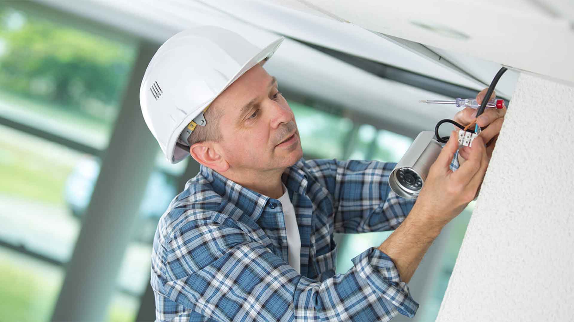 Power Protection CCTV Security Camera Installation