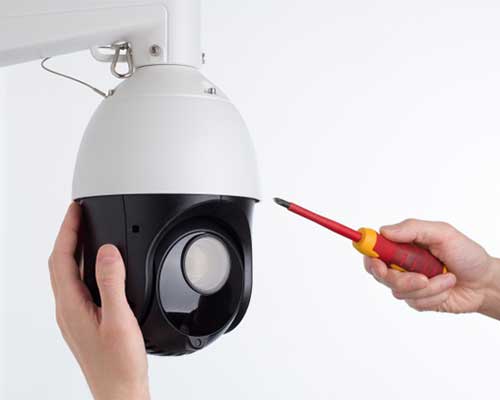 Industrial security project - warehouse surveillance system